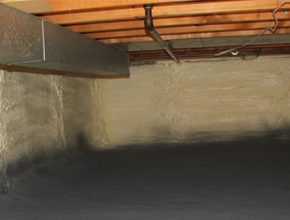 crawl space spray insulation for New Hampshire